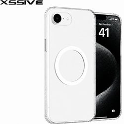 Xssive TPU Back Cover compatible with Magsafe iPhone 16e - Clear