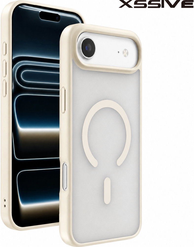 Xssive Back Case for Magsafe iPhone 17 Air - Cream
