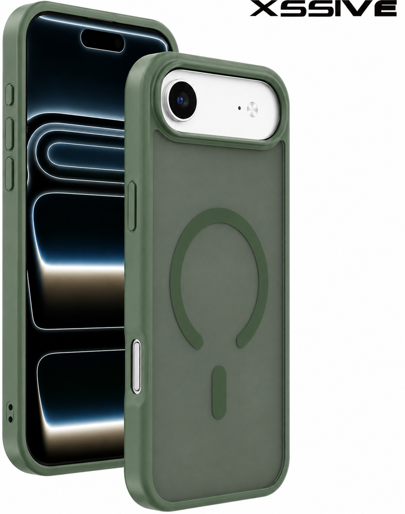 Xssive Back Case for Magsafe iPhone 17 Air - Green