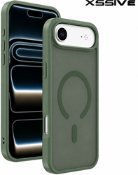Xssive Back Case voor Magsafe iPhone 17 Air - Groen