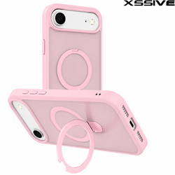 Xssive Back Case for Magsafe Ronde Stand iPhone 17 Air - Pink
