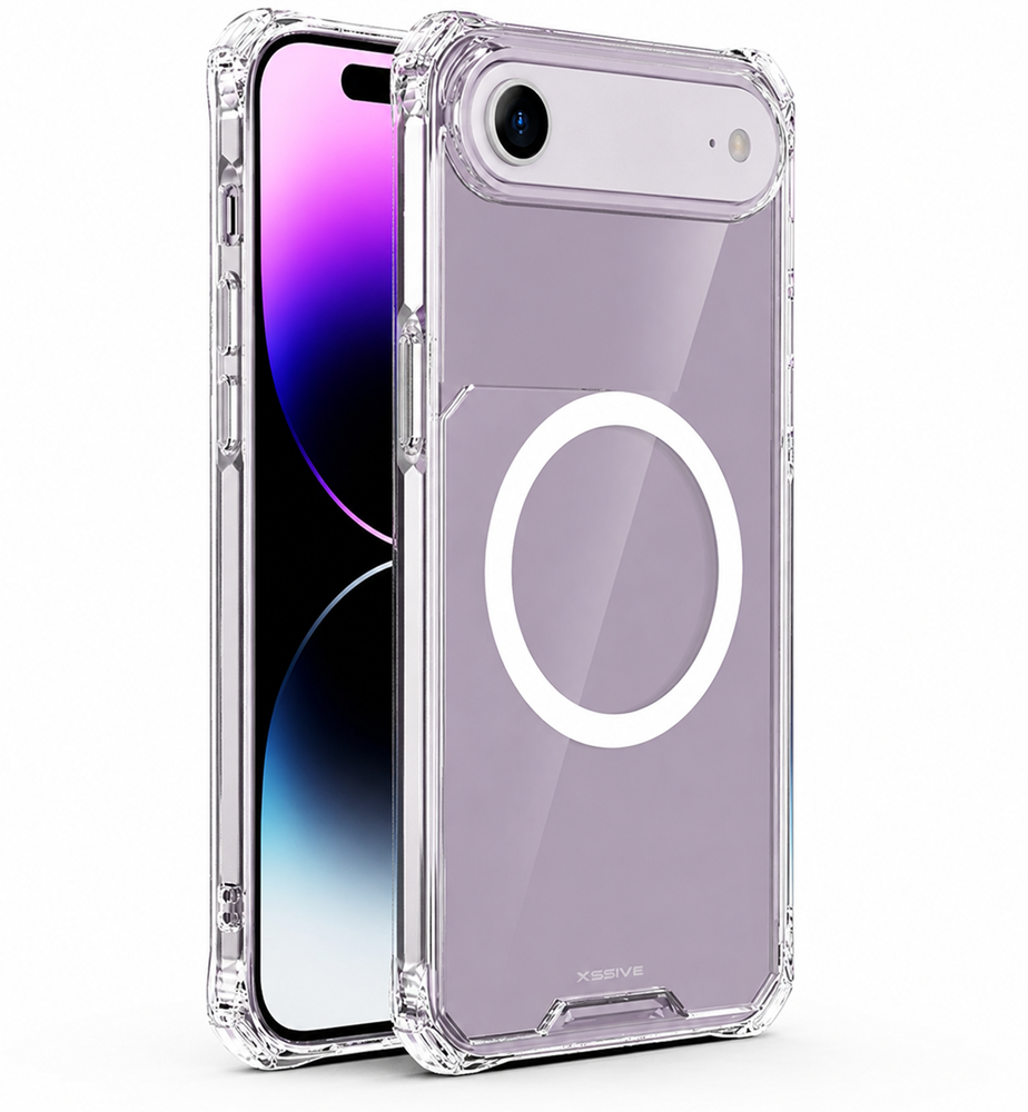 Xssive Anti Shock Case voor Magsafe iPhone 17 Air - Clear