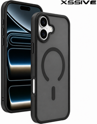 Xssive Back Case voor Magsafe iPhone 17 - Zwart