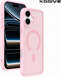 Xssive Back Case voor Magsafe iPhone 17 - Pink