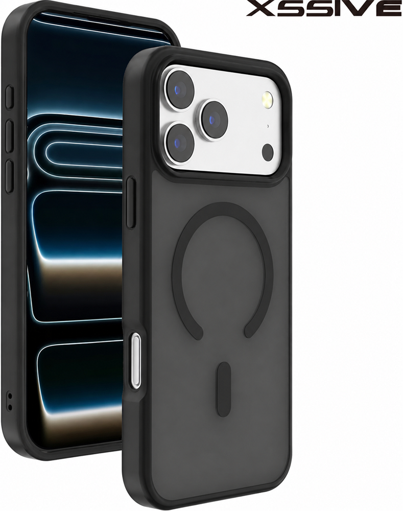 Xssive Back Case for Magsafe iPhone 17 Pro - Black