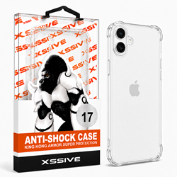 Xssive Anti Shock Back Cover iPhone 17 - Clear