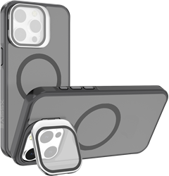 Xssive Back Case voor Magsafe with Lens Standard iPhone 12/12 Pro - Grijs