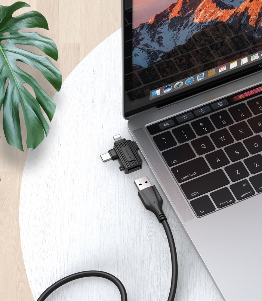 Xssive OTG Adapter 3in1 USB-C XSS-OT21 3in1-2