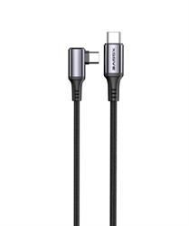 Xssive Braided 60W USB-C to USB-C Cable 1m XSS-BR1MCC 90°
