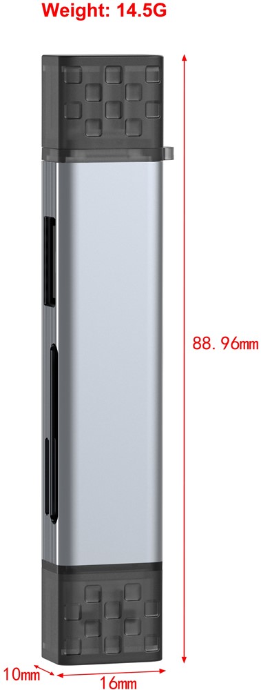Xssive USB2.0 Card Reader XSS-OTG17-3