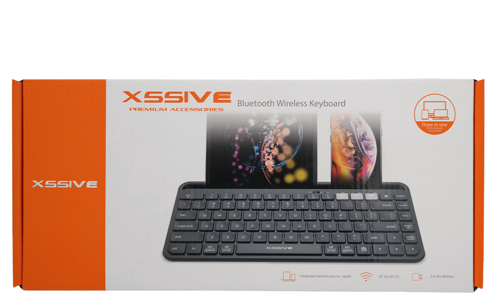 Xssive Bluetooth Wireless Keyboard Stand XSS-KB1 - QWERTZ-3