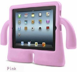 2-Handgrip Anti-Shock Tablet Case Apple iPad Pro 10.5/Air 2019/10.2 - Soft Pink