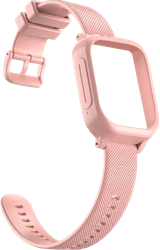 Siliconen Smart Watch Band met Case for XSS-KSW1 - Pink
