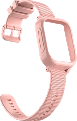 Siliconen Smart Watch Band with Case for XSS-KSW1 - Pink