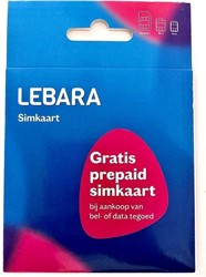 Lebara Prepaid Simkaart GRATIS
