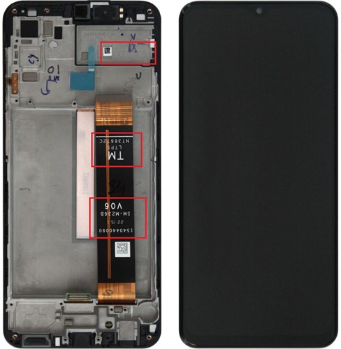 LCD Display Service Pack Galaxy M33 5G M336 with Frame GH82-28492A V06