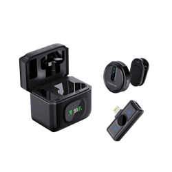 Draadloze Microfoon for iPhone 8-Pin (Lavalier) XSS-MP02