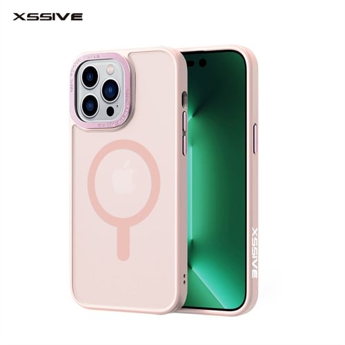 Xssive Back Case voor Magsafe iPhone 16 Pro - Pink