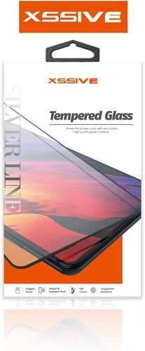 Xssive Silverline Tempered Glass iPhone 7 Plus/8 Plus - Zwart