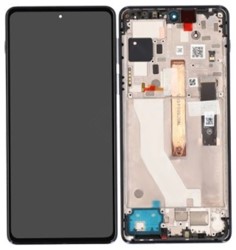LCD Display Complete Service Pack Moto Edge 20 Pro - Black