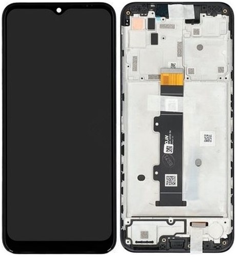 Moto G30 - LCD Display Complete with Frame - Zwart