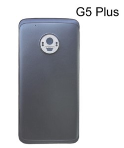Back Housing Moto G5 Plus - Zwart