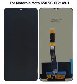 Moto G50 5G - LCD Display Complete no Frame - Black