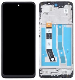 Moto G54 - LCD Display Complete with Frame ORG - Zwart