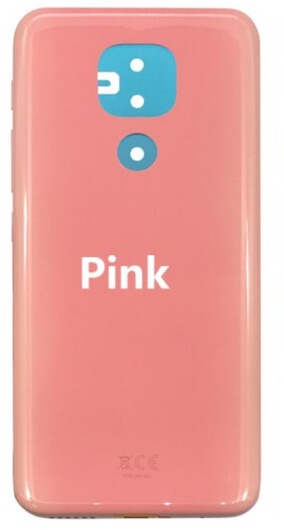 Battery Cover Compatible Moto G9 - Pink