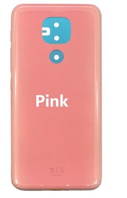 Battery Cover Compatible Moto G9 - Pink