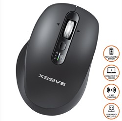 Xssive Bluetooth Wireless Mouse with Scroll Wheel XSS-MS5