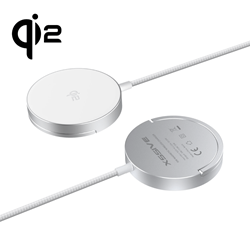 15W Wireless Magnetic Charger with Stand XSS-MSW2 - Wit