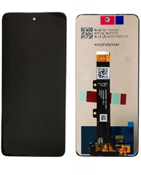 Moto E32(s) - LCD Display Complete No Frame ORG - Black