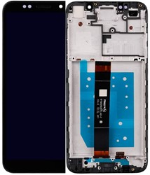 Y5 2018 - LCD Display Compleet no Frame - Zwart
