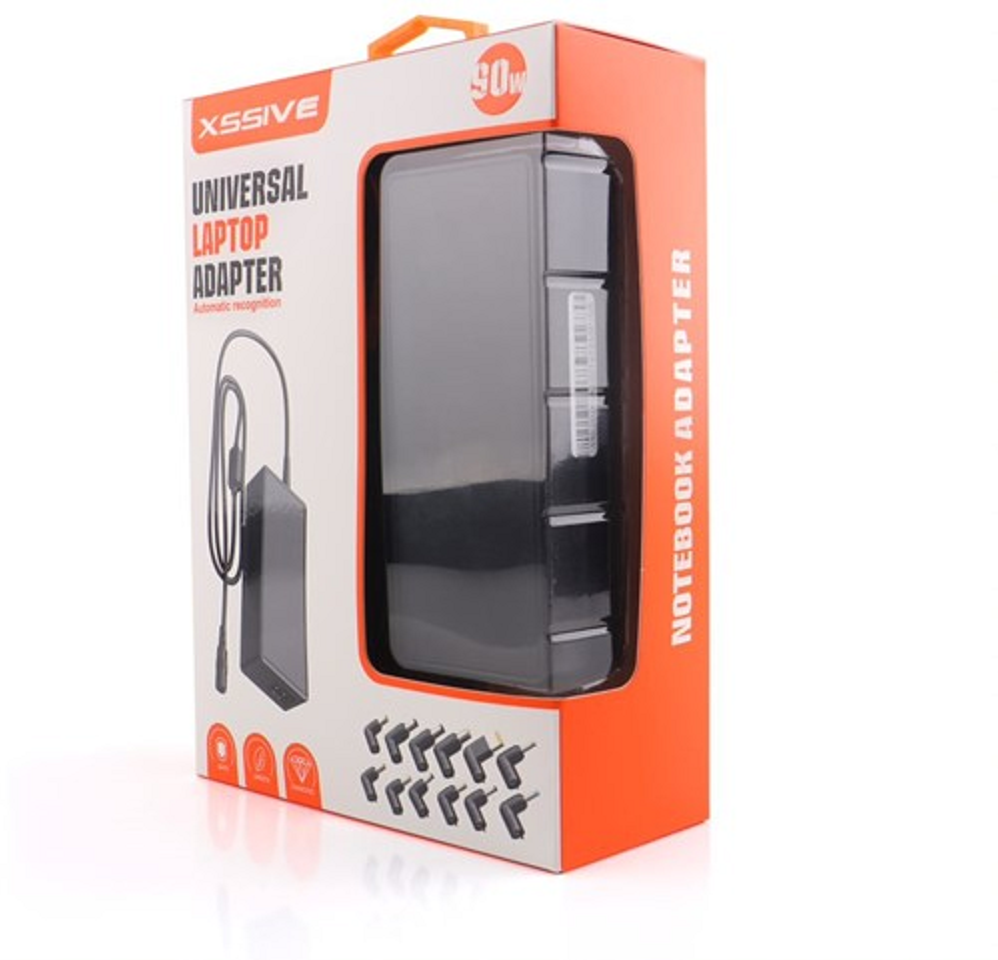 Xssive Notebook/Laptop Charger 90W/12 Plugs MondiParts B.V.