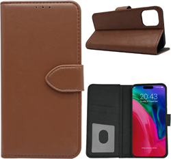 Book Case iPhone 17 Pro - Brown