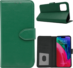 Book Case iPhone 16 Pro - Groen