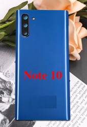 Battery Cover Galaxy Note 10 Compatible - Blauw
