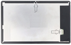 Lenovo Tab M10 Plus 3rd gen. TB128FU - LCD Display Complete no Frame