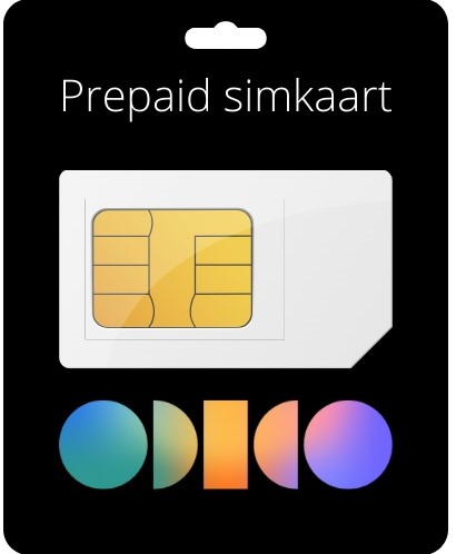 Odido Prepaid Simkaart 3in1