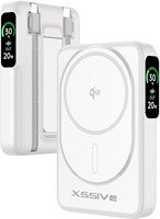 Xssive Qi2 Magnetic Wireless Powerbank incl. Cable 10.000 mAh XS-PB43NW - Wit