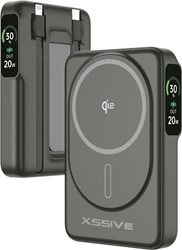 Xssive Qi2 Magnetic Wireless Powerbank incl. Cable 10.000 mAh XS-PB43NB - Black