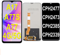 Oppo A77 4G-5G/A77s - LCD Display Complete No Frame - Zwart-2