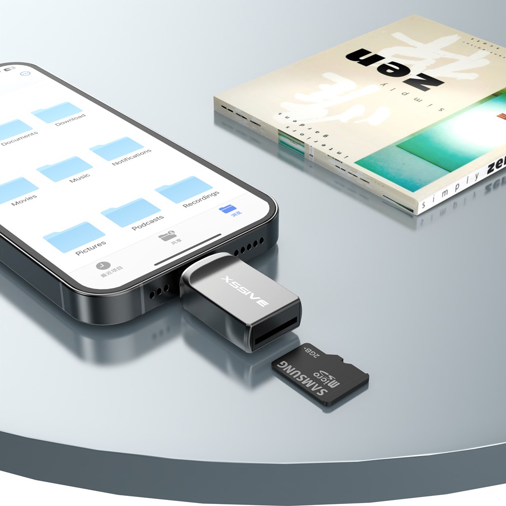 Xssive Micro SD Card Reader for USB-C XSS-OT22-2