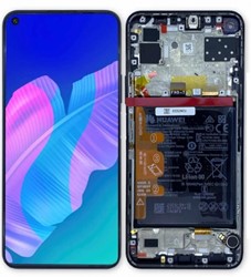 LCD Display Service Pack Huawei P40 Lite 5G - Zwart