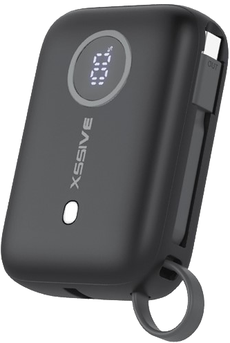 Xssive Powerbank incl. Cable 9600mAh 30W Super Fast Charge XSS-PB32C - Zwart