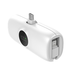Xssive Premium Mini Powerbank For USB-C With iPhone Cable 5000mAh XSS-PB40CW
