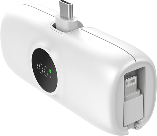 Xssive Premium Mini Powerbank For USB-C With iPhone Cable 5000mAh XSS-PB40CW