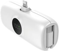 Xssive Premium Mini Powerbank For iPhone With USB-C Cable 5000mAh XSS-PB40LW