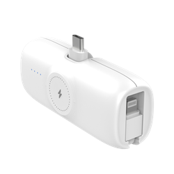 Xssive Premium Mini Powerbank For iWatch & USB-C With iPhone Cable 5000mAh XSS-PB41CW